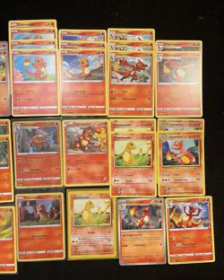Pokemon Tcg Charmander Card Lot (31) + Charizard - SV, SWSH, SM, Holo, Many Sets - Image 4