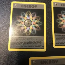 Rainbow Energy 80/82 Team Rocket Regular X5 Five Pokemon Cards Rare Mint/NM TCG - Image 3