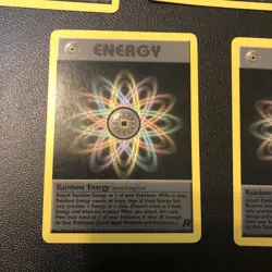 Rainbow Energy 80/82 Team Rocket Regular X5 Five Pokemon Cards Rare Mint/NM TCG - Image 4