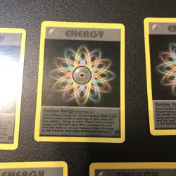 Rainbow Energy 80/82 Team Rocket Regular X5 Five Pokemon Cards Rare Mint/NM TCG - Image 5