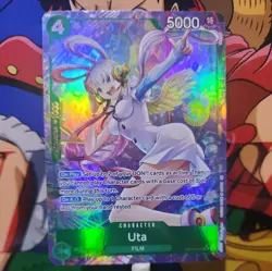 Uta (Alt Art) OP13-023 SR Carrying on His Will - ONE PIECE Card Game ENGLISH - Image 1