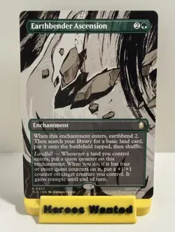 Earthbender Ascension (Borderless) R Avatar: The Last Airbender 307 NM - Image 1