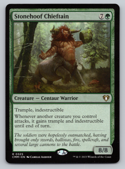 Stormhoof Chieftain - Commander Masters - MTG - Image 1