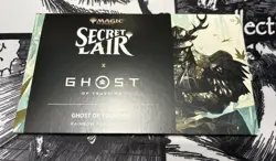 Magic The Gathering Secret Lair Ghost of Tsushima Rainbow Foil Sealed In-Hand - Image 1