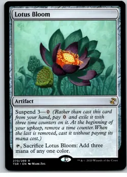 Lotus Bloom - Time Spiral - Rare - LP - MTG - Image 1
