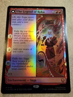 The Legend of Roku - #145 Foil - Avatar: The Last Airbender - Mtg - Image 1