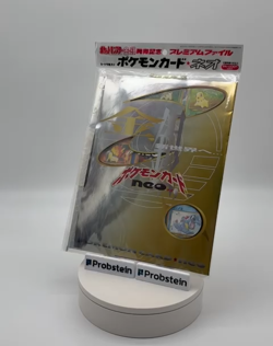 Pokemon Vintage Rare Japanese Pokemon Neo Genesis Promo File Folder Binder - Image 2