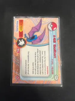 #42 Golbat Topps 1999 TV Animation Series Near Mint Pokemon - Image 2
