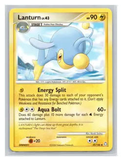 Pokemon TCG Lanturn (59) 59/146 Legends Awakened Normal MP - Image 1