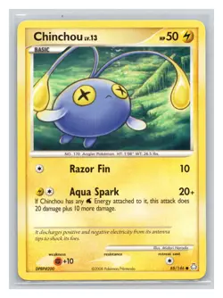 Pokemon TCG Chinchou (88) 88/146 Legends Awakened Normal LP - Image 1