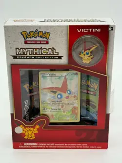 Pokemon TCG Victini Pin Box Generations Mythical Collection SEALED Rare - Image 1
