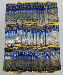 Lot of (74) Pokemon TCG Japanese Super Electric Breaker Booster Packs SEALED - Image 1