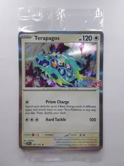 Terapagos 161 Horizons Promo Pokemon card - Image 1