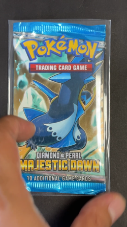Pokemon Diamond & Pearl Majestic Dawn Factory Sealed Booster Pack - Image 2