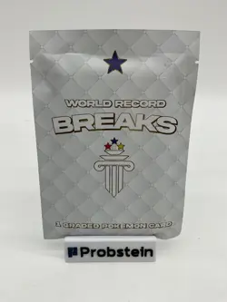 World Record Breaks Mystery Pack One Graded Pokemon Card Inside SEALED - Image 1