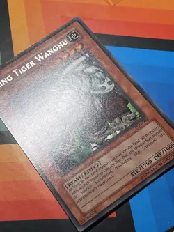 YUGIOH KING TIGER WANGHU PGD-004 RARE UNLIMITED ED NM - Image 2
