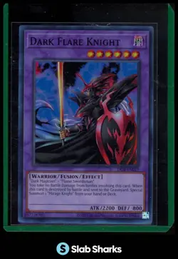 2023 YU-GI-OH! DARK CRISIS 25TH ANNIVERSARY ENGLISH #DCR-EN017 FLARE KNIGHT - Image 1