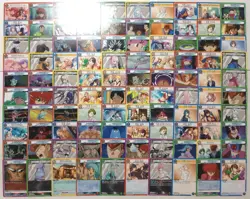 Lot of 100 UNION ARENA Card Set YuYu Hakusho, Idolmaster, NIKKE - Image 1
