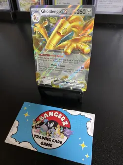 Pokemon TCG Gholdengo ex 139/182 2023 Paradox Rift Double Rare Card - Image 2