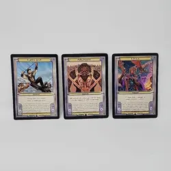 Lot of 3 Magic the Gathering MTG Oversized Vanguard Cards Multani Gerrard Urza - Image 1