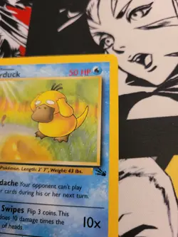 PSYDUCK - 53/62 - Fossil - Pokemon TCG Card - LP - Image 2