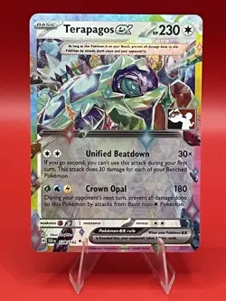 Terapagos ex 128/142 Prize Pack Series Cards Holo - Image 1
