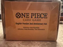 Bandai One Piece Card Game 2nd Anniversary Set English Edition Sealed - Image 1
