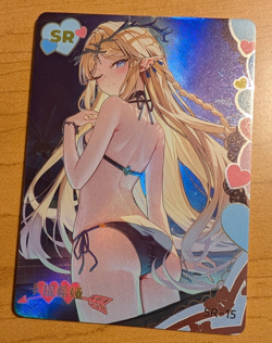 Cartethyia Wuthering Waves SR-15 Femme Fatale Goddess Story Anime Waifu Card - Image 1