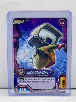 Digimon Fusion Game Card Trading Card Monitamon #S1-014 - Image 1