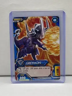 Digimon Fusion Game Card Trading Card Greymon S2-020 - Image 3