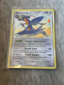 Garchomp Lv.71 Holo Foil Rare Pokemon Card Supreme Victors 5/147 2009 TCG MP+ - Image 1
