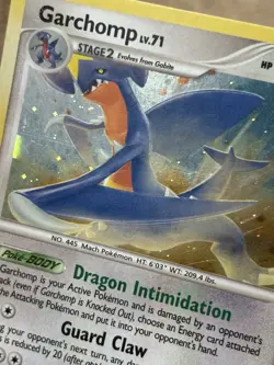 Garchomp Lv.71 Holo Foil Rare Pokemon Card Supreme Victors 5/147 2009 TCG MP+ - Image 5