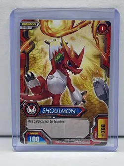Digimon Fusion Game Card Shoutmon #S1-002 - Image 3