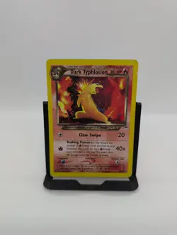 Pokemon TCG Neo Destiny Dark Typhlosion Card 10/105 Rare Holo MP - Image 1