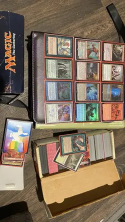 Magic The Gathering Cards 2 Binders 2 Boxes 2 Deck Boxes Foils - Image 1