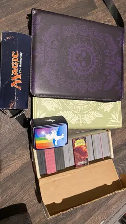 Magic The Gathering Cards 2 Binders 2 Boxes 2 Deck Boxes Foils - Image 3
