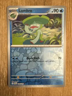 Lombre 036/159 Reverse Holo - S&V Journey Together Pokemon Card - NM - Image 1