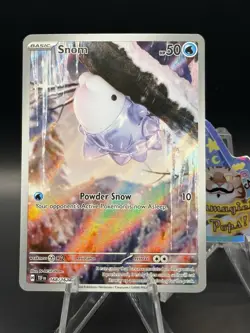 Snom 168/162 Illustration Rare - Temporal Forces - Pokemon Cards - Image 1