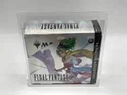 Magic The Gathering Final Fantasy Collector Boosters Box SEALED w/ Acrylic Case - Image 1