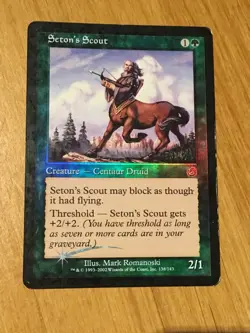 Magic: MTG: Torment: Foil: Seton's Scout - Image 1