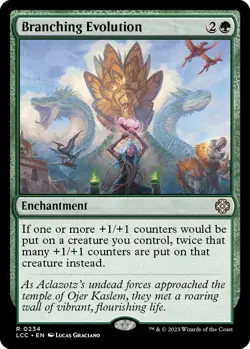 Branching Evolution R Commander: The Lost Caverns of Ixalan Enchantment 234 - Image 1