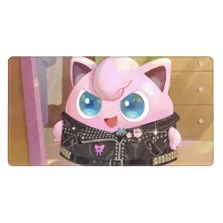 Jigglypuff - Board Card Game Pokemon Playmat Game Mousepad Play Mat of TCG 3863 - Image 2