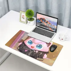 Jigglypuff - Board Card Game Pokemon Playmat Game Mousepad Play Mat of TCG 3863 - Image 4