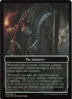 The Initiative // Undercity Double-Sided Token - FOIL - T Commander Legends: Bat - Image 2