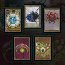 MTG Arena Secret Lair Code - Dan Frazier: The Allied Talismans Sleeves - Image 1
