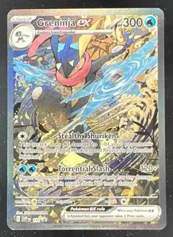 2024 Pokemon SV Black Star Promos - SVP EN Promos #132 Greninja ex - Image 1