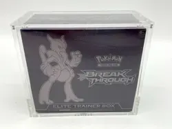 Pokemon TCG XY Break Through Elite Trainer Box SEALED ETB w/Acrylic Case - Image 1