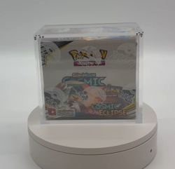 Pokemon TCG Sun & Moon Cosmic Eclipse Booster Box SEALED With Acrylic Case - Image 2