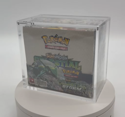 Pokemon TCG Sun & Moon Celestial Storm Booster Box SEALED With Acrylic Case - Image 2