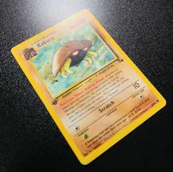 Kabuto 1st Edition Pokemon TCG Fossil Set 50/62 - EXCELLENT! - Image 2